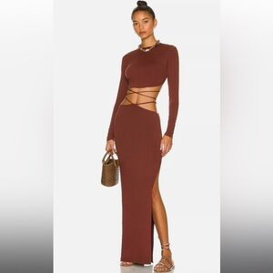 NEW WITH TAGS Indah Pua Tie Top and Gigi Maxi Skirt (0/XS)